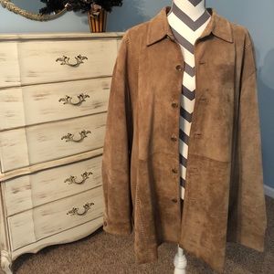 Men’s Claiborne Suede Coat